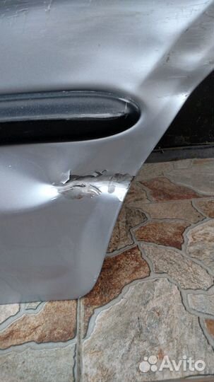 Дверь hyundai accent левая задняя