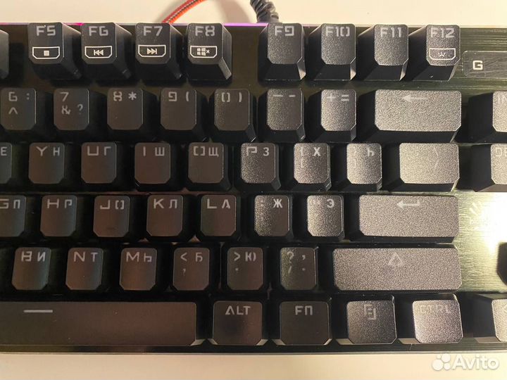 Клавиатура проводная A4Tech Bloody B820R