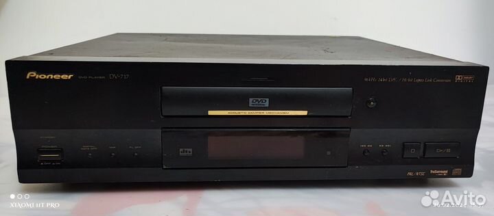 CD/DVD player pioneer DV-717 на восстановление