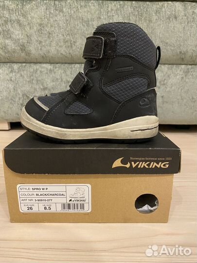 Зимние ботинки viking 26