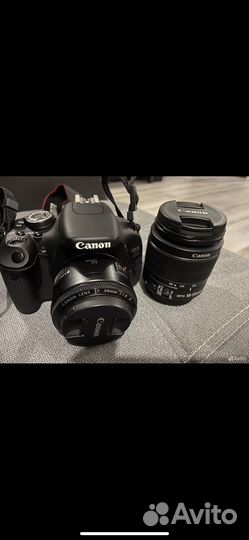 Зеркальный фотоаппарат canon 600d