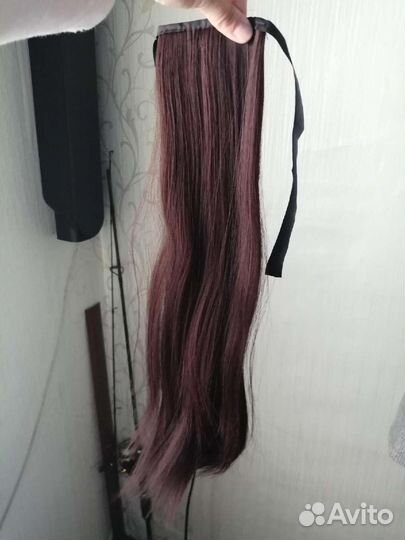 Хвост шиньон