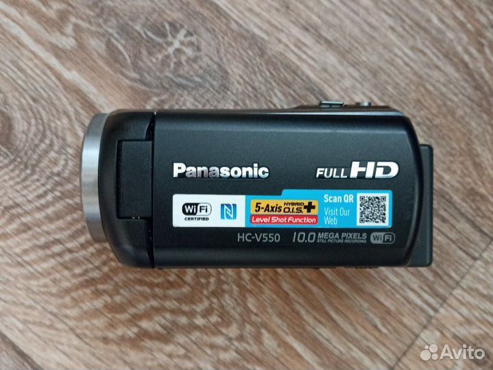Цифровая видеокамера Panasonic HC-V550 черный