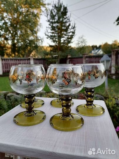 Бокалы разные