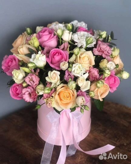 Цветы розы букет