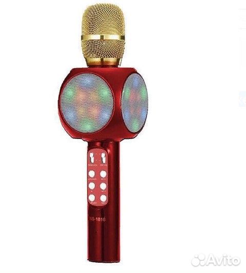 Караоке микрофон ws 1816 красный