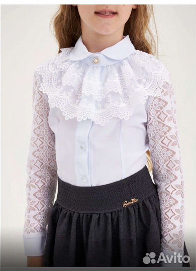 Школьная блузка для девочки