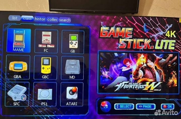 Game stick игровая приставка 64 гб
