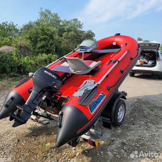 Полный комплект (лодка+мотор+прицеп+ эхолот)