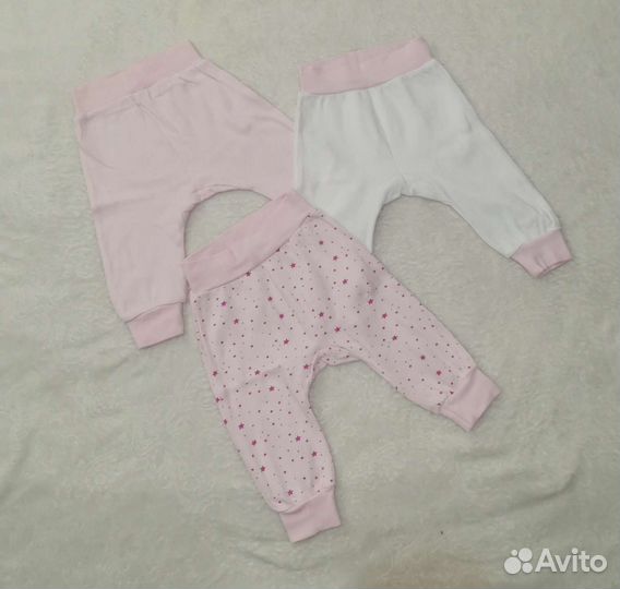Штанишки для девочки 68