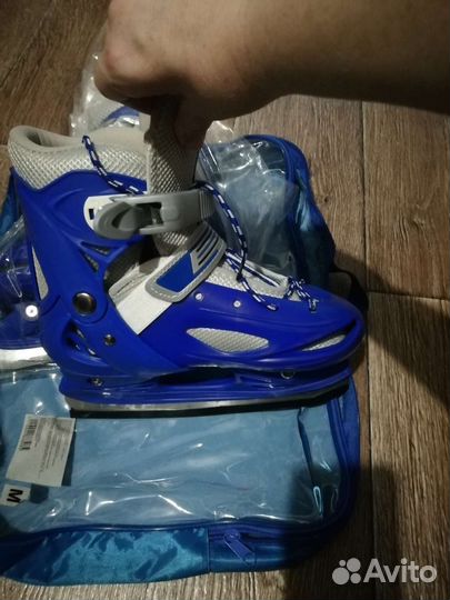 Зимние коньки детские