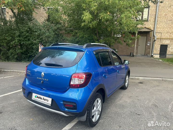 Renault Sandero Stepway 1.6 AT, 2017, 83 000 км