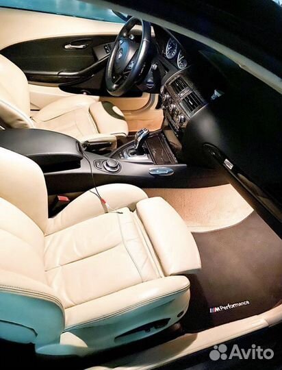 Коврики BMW 6 E63 ворсовые - текстильные в салон