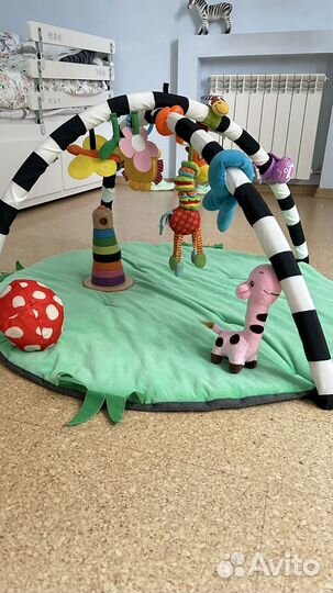 Развивающий коврик IKEA klappa с игрушками