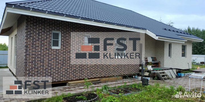 Гибкий кирпич на сетке