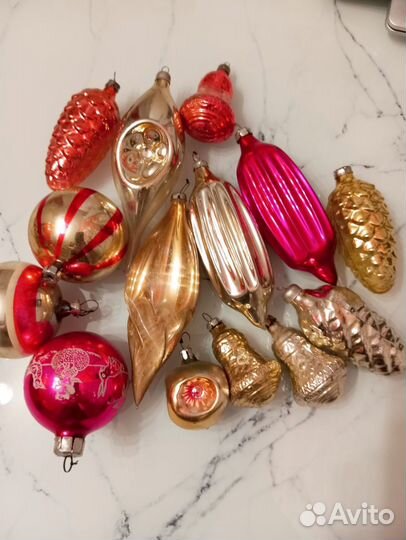 Елочные игрушки СССР