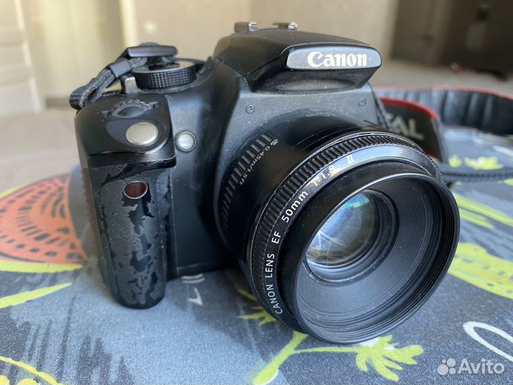 Зеркальный фотоаппарат canon 350d rebel xt