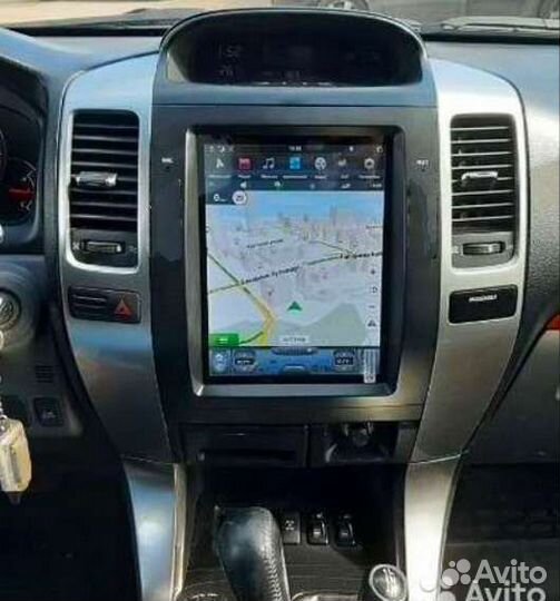 Toyota Cruiser Prado 120 магнитола Android Tesla