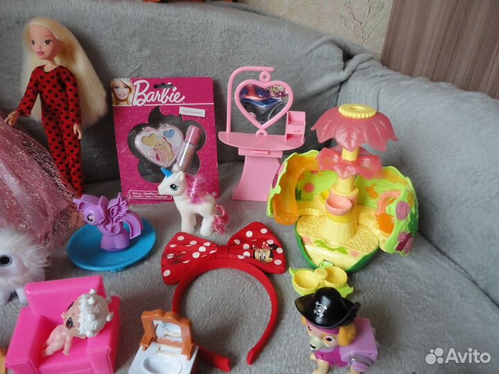 Игрушки пакетом для девочки