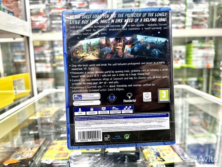 Ghost Giant VR Ps4 Новый