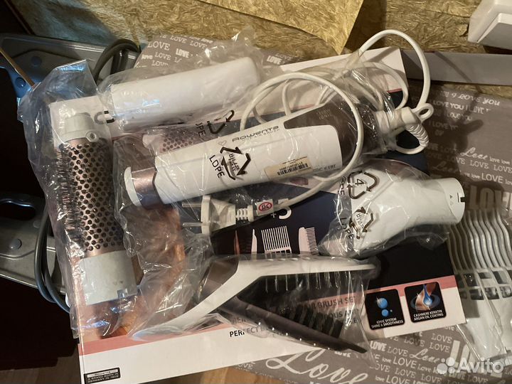 Фен щетка rowenta