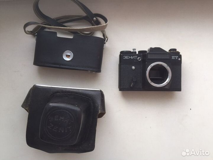 Фотоаппарат зенит с чехлом СССР