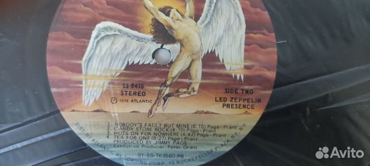 Виниловые пластинки Led Zeppelin (3 альбома)