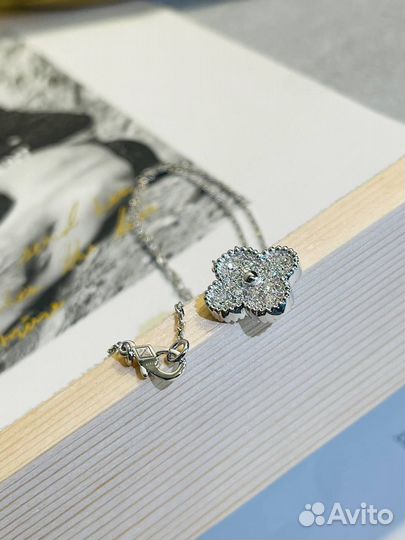 Van cleef подвеска клевер