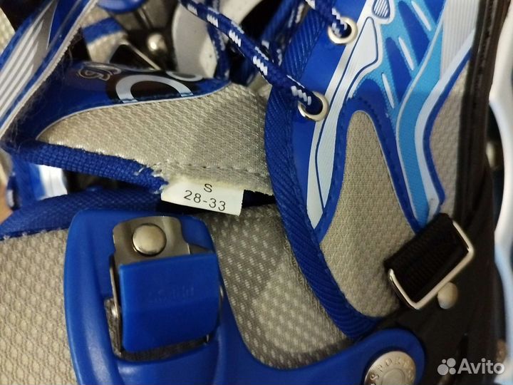 Роликовые коньки детские раздвижные