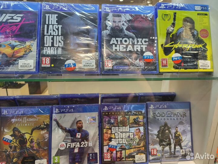 Новые диски (игры) на PlayStation 4/5 PS4 PS5