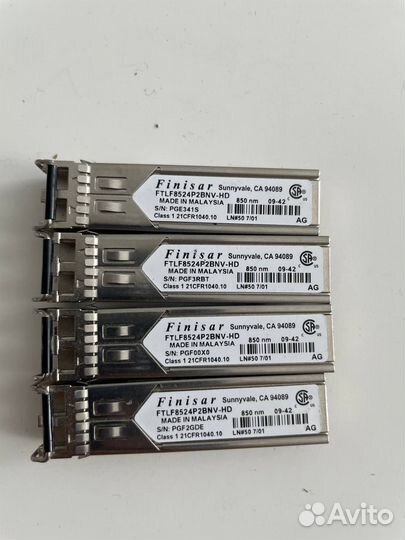 Трансивер/SFP модули Avago, Finisar, SNR