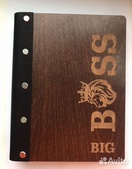 Блокноты ежедневники из дерева в наличии