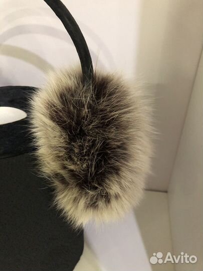 Меховые наушники
