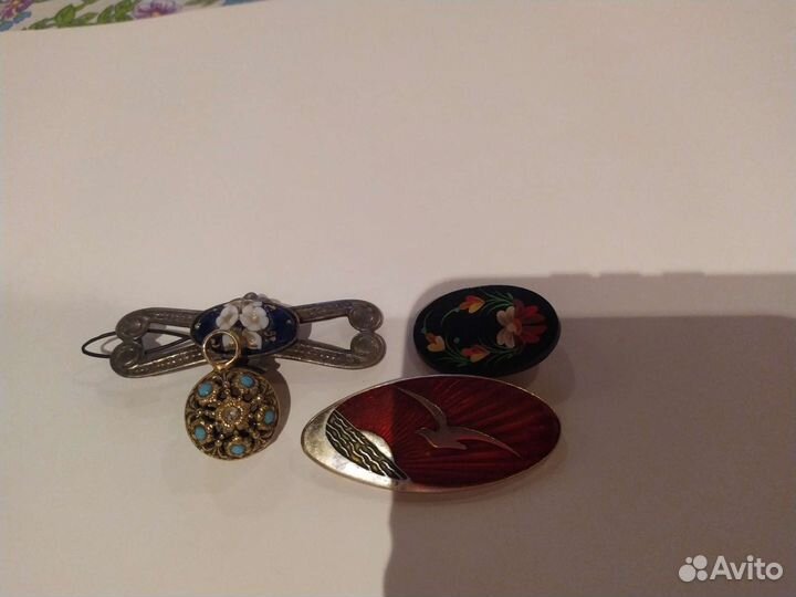 Брошь винтаж СССР