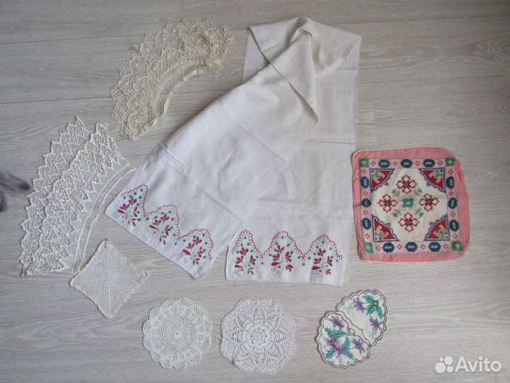 Старинные вышивки