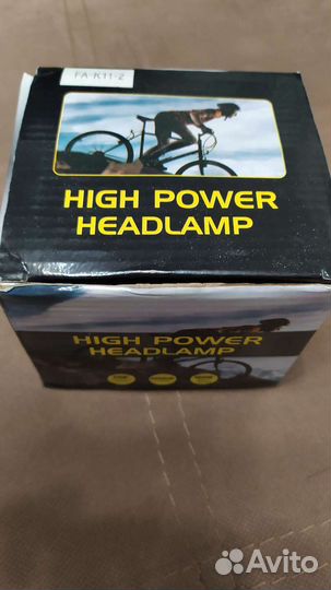 Мощный налобный фонарь