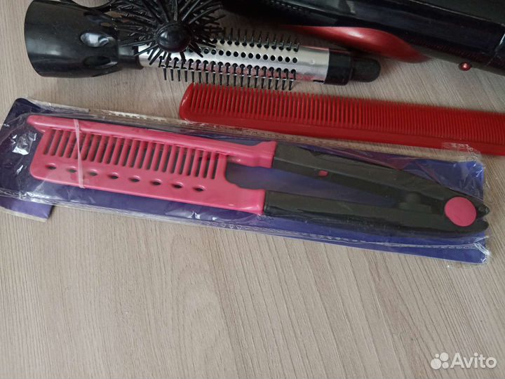 Фен щётка и щипцы для волос