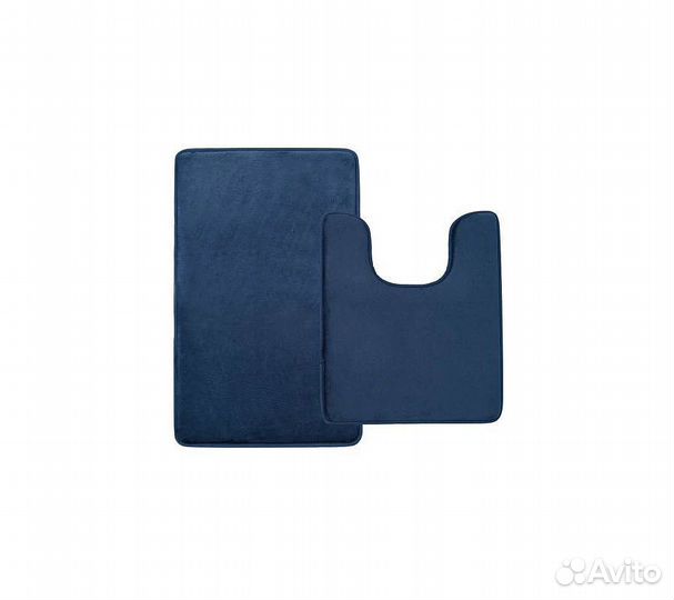 Набор ковриков для ванной и туалета с эффектом пам