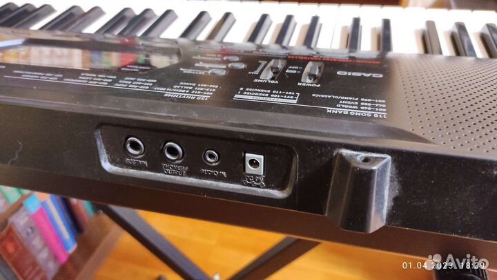 Синтезатор casio ctk 3000 в комплекте со стойкой