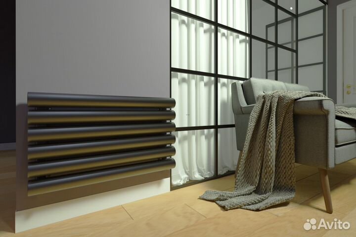 Радиатор стальной трубчатый R89 550 H -6 секц