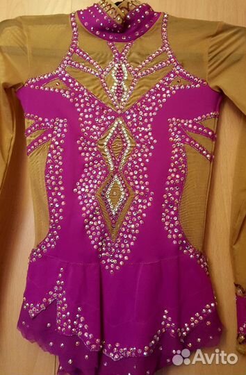 Купальник для художеств. гимнастики, рост 130-142