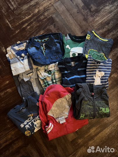 Пакет одежды на мальчика 2-3 года