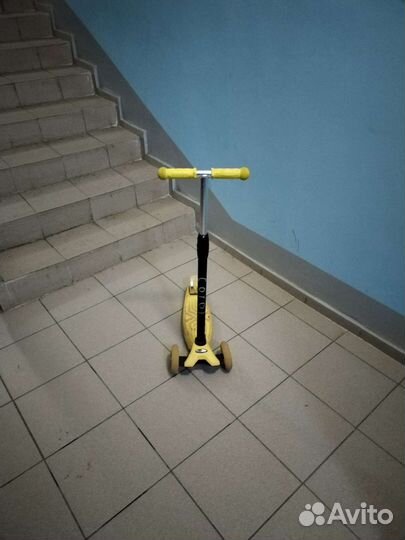 Самокат детский трехколесный