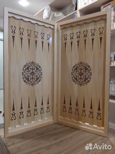 Новые нарды большие 60см Морские