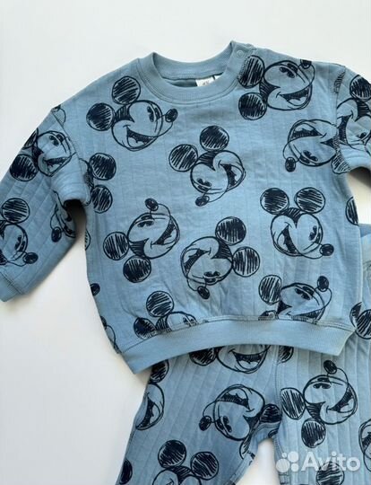 Новый комплект h&m 92 Mickey Mouse