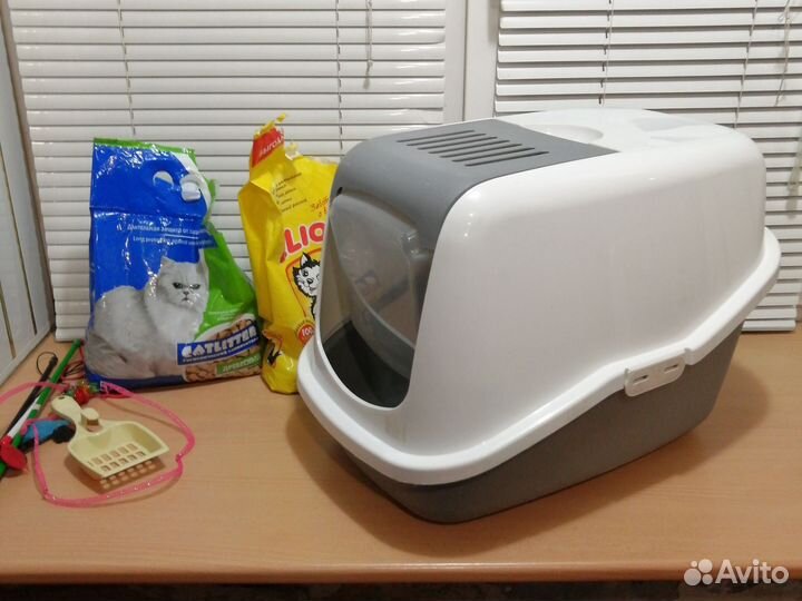 Лоток домик для кошек