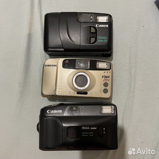 Плёночные фотоаппараты мыльницы на запчасти