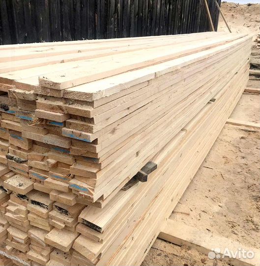 Доска обрезная дюймовка 50х100