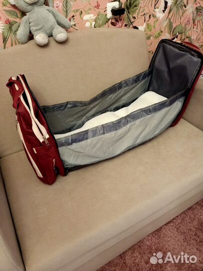 Кроватка-рюкзак