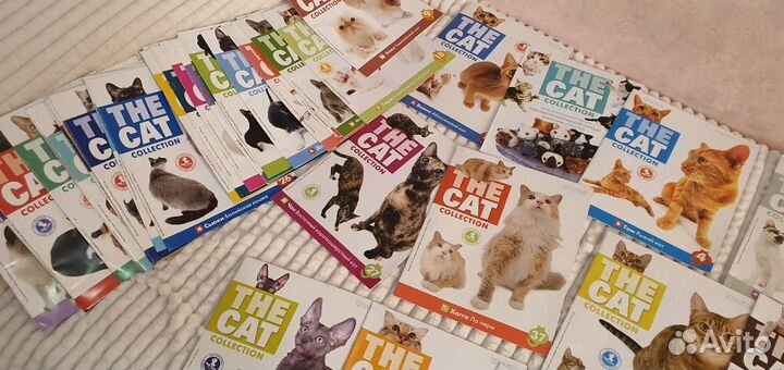 Коллекия журналов 46шт журнал про кошек котов